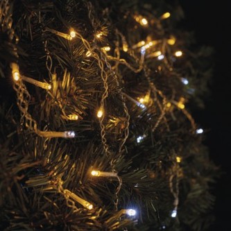 Spoj. Standard LED řetěz blikající – rampouchy,2,5m,t/s.b.