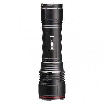 LED svítilna kovová, 330 lm, 3× AAA, FOKUS