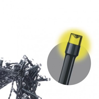 Spojovací Standard LED vánoční řetěz, 5m, teplá bílá