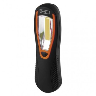 COB LED pracovní svítilna P3869, 160 lm, 3× AA