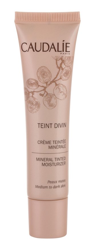 Caudalie Teint Divin Denní pleťový krém Mineral Tinted Moisturizer 30 ml Medium/Dark pro ženy