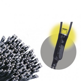 Spoj. Standard LED vánoční řetěz – síť, 1,5×2m, teplá b.