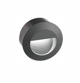 Svítidlo Nova Luce KRYPTON R STEP GREY 2 schodišťové, IP 54, 3 W Svítidlo Nova Luce KRYPTON R STEP GREY 2 schodišťové, IP 54, 3 W
