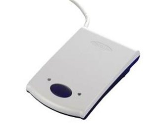 Čtečka Giga PCR-330, RFID čtečka, 125kHz, USB-HID, světlá