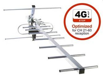 Anténa Maximum DVB-T UHF-10 LTE venkovní pasivní anténa 10 dB, LTE
