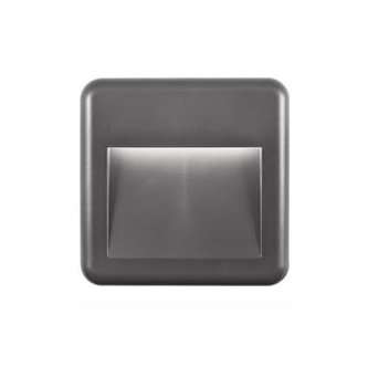 Svítidlo Nova Luce PULSAR STEP GREY 7 schodišťové, IP 54, 4 W