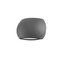 Svítidlo Nova Luce COMO R WALL GREY nástěnné, IP 54, 2x3 W