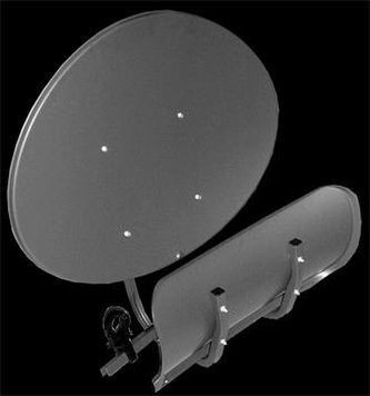 Satelitní parabola Maximum Toroidal T-55 multifokus pro až 6 LNB šedá