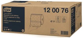 Ručníky Tork Advanced H1 v Matic roli, papírové, zelená, 6ks, 150m