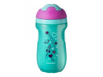 Netekoucí termohrnek Sippee Cup 260ml 12m+ Pink