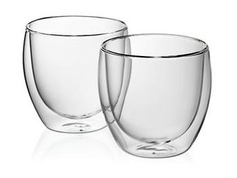 Sklenice KELA na cappuccino Cortona sada 2 ks, 200 ml