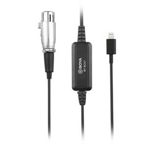 Adaptér BOYA BY-BCA7 ,XLR-lighting