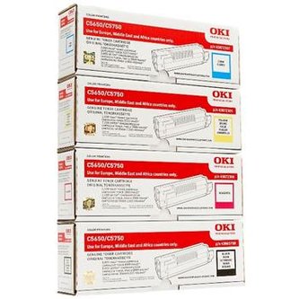Toner OKI 43865708 do C5650/C5750 (8 000 stránek), černý