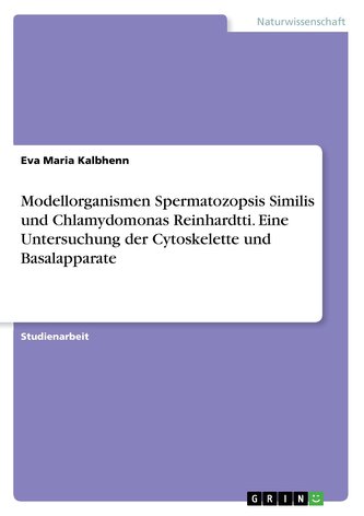 Modellorganismen Spermatozopsis Similis und Chlamydomonas Reinhardtti. Eine Untersuchung der Cytoskelette und Basalapparate