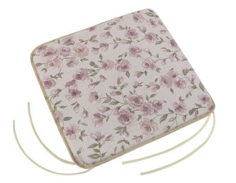 Sedák IVO hladký - lila růže - 40x40 cm,hladký