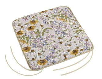 Sedák IVO hladký - heřmánky - 40x40 cm,hladký