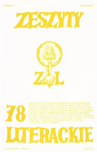 Zeszyty literackie 78 2/2002