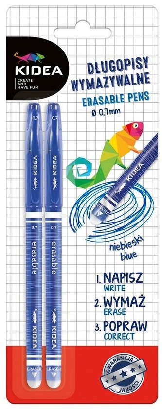 Pero gumovatelné (2ks) KIDEA