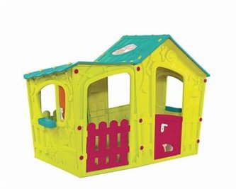 Zahradní domek Keter Magic Villa House zelený / modrý