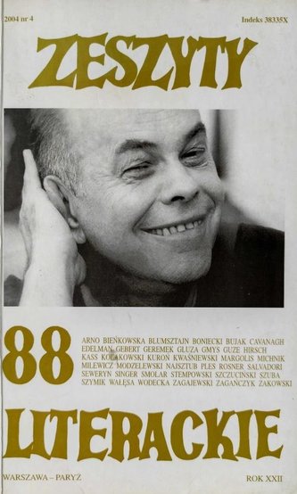 Zeszyty literackie 88 4/2004