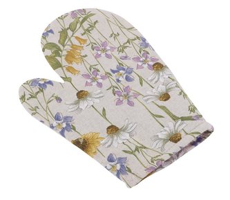 Kuchyňská chňapka - heřmánky - chňapka 28x18 cm