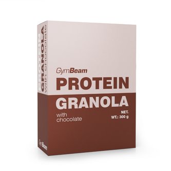 Proteinová granola s čokoládou - GymBeam - 300 g