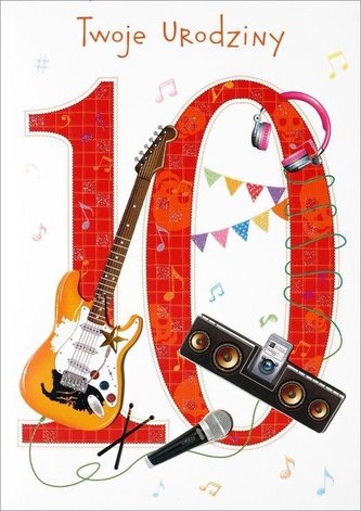 Karnet B6 Twoje urodziny HM-200-1000