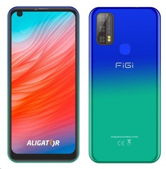 Aligator FIGI Note3, Dual SIM, 32 GB, modrá