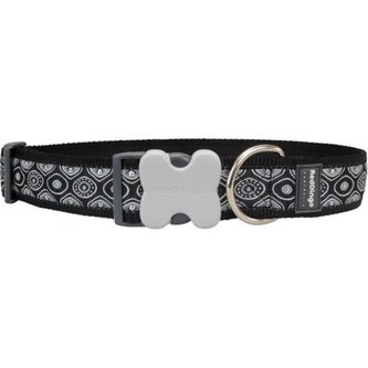 Obojek RD 40 mm x 50-80 cm - Snake Eyes Black