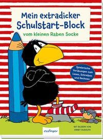 Der kleine Rabe Socke: Mein extradicker Schulstart-Block