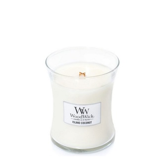 WoodWick dekorativní váza Island Coconut 275g