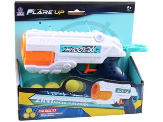Pistole s míčky a na vodu, 20 cm