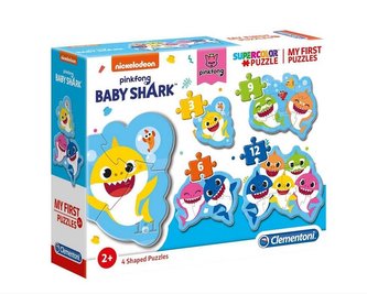 Moje první puzzle Baby Shark 4v1