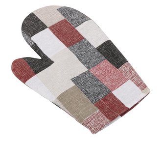 Kuchyňská chňapka - cihla bordo - chňapka 28x18 cm