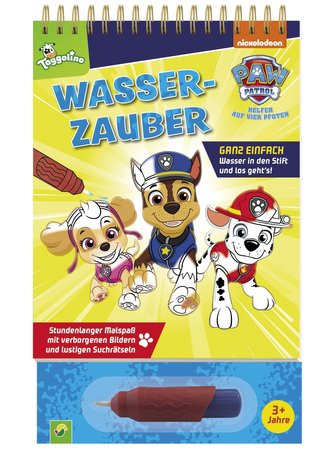 Paw Patrol Wasserzauber - einfach mit Wasser malen