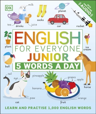 English for Everyone Junior: 5 Words a Day