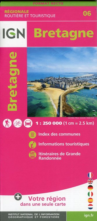 Bretagne 1:250 000