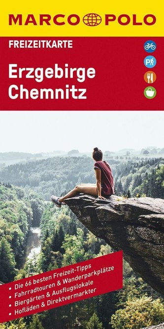 MARCO POLO Freizeitkarte Erzgebirge, Chemnitz 1:100 000