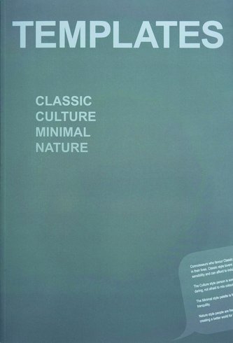 Templates - Classic, Culture, Minimal, Nature