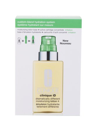 Clinique Clinique ID hydratační emulze Dramatically Different Moisturizing Lotion 115 ml + pleťové sérum Active Cartridge Concentrate Irritation 10 ml