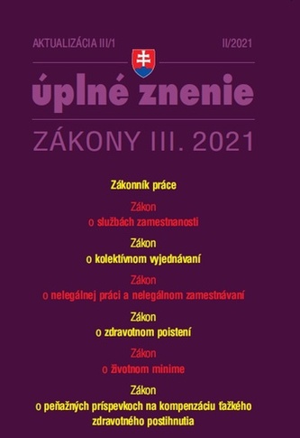 Aktualizácia III/1 2021