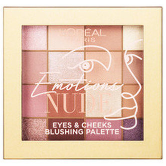 L´Oréal Paris Paletka očních stínů Emotions of Nu (Eyes & Cheeks Blushing Palette) 15 g woman