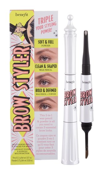 Benefit Brow Styler Tužka na obočí Multitasking Pencil & Powder 1,05 g 3 Warm Light Brown pro ženy