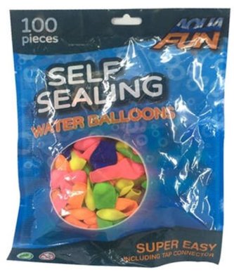 Balonowe bomby wodne z lejkiem 100 szt