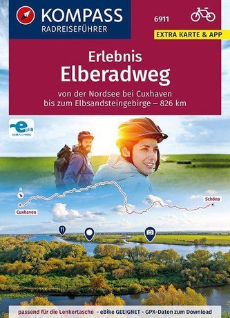 KOMPASS RadReiseFührer Erlebnis Elberadweg