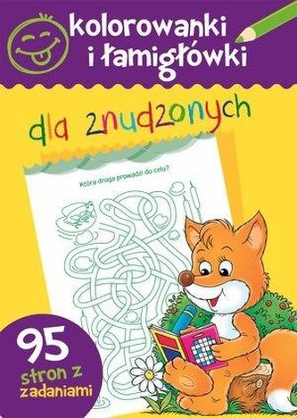 Kolorowanki i łamigłówki dla znudzonych