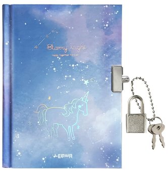 Pamiętnik zamykany na kłódkę 128K z planerem