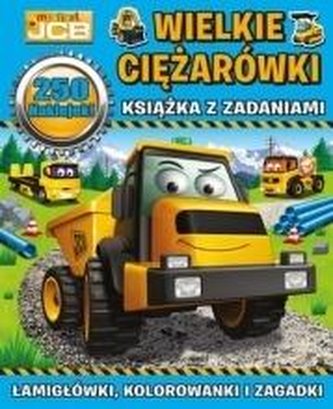 My first JCB Wielkie ciężarówki. Książka z zad.