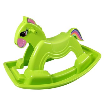 Houpací koník plastový BAYO 92 cm zelený