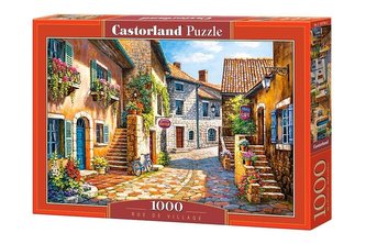 Puzzle 1000 Rue de Village CASTOR Puzzle 1000 Rue de Village CASTOR
